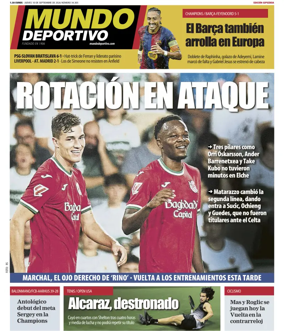 Cover of Mundo Deportivo (Gipuzkoa)