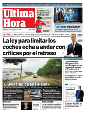 Cover of Ultima Hora