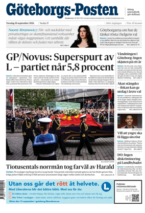 Cover of Goteborgs-Posten
