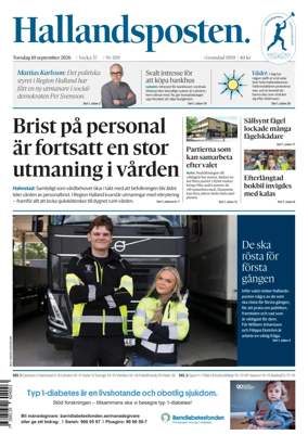 Cover of Hallandsposten
