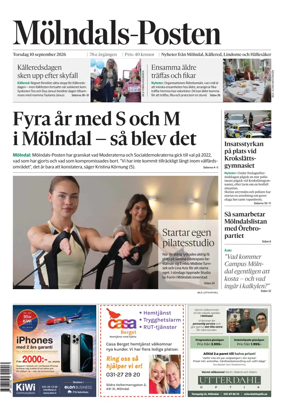 Cover of Molndals-Posten