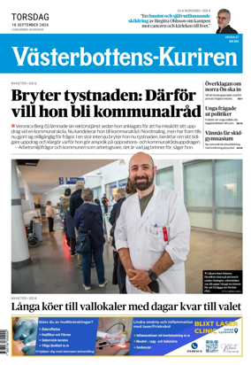 Cover of Vasterbottens-Kuriren