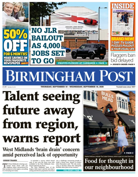 Cover of Birmingham Post