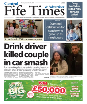 Cover of Central Fife Times