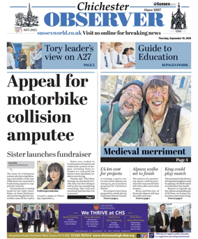 Cover of Chichester Observer