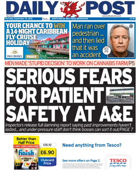 Cover of Daily Post (North Wales)