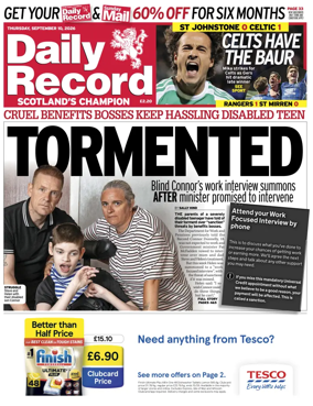 Cover of Daily Record