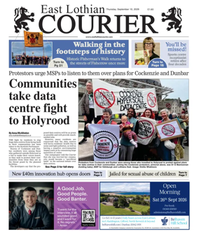 Cover of East Lothian Courier