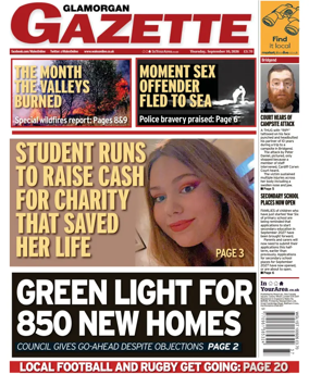 Cover of Glamorgan Gazette
