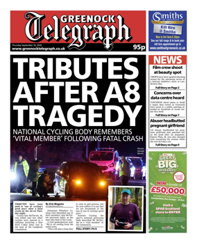Cover of Greenock Telegraph
