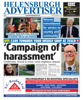 Cover of Helensburgh Advertiser