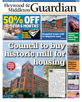 Cover of Heywood Advertiser