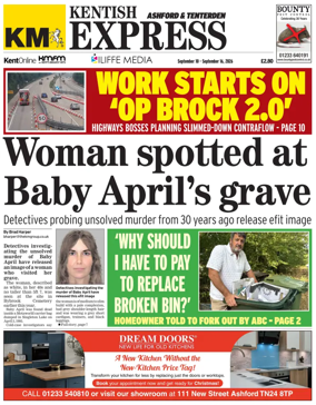 Cover of Kentish Express Ashford & District