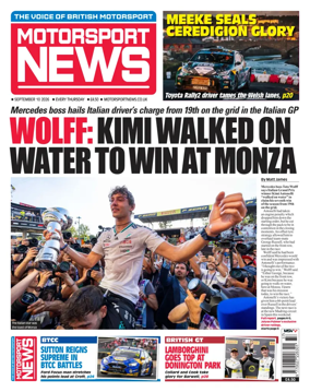 Cover of Motorsport News