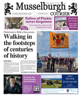 Cover of Musselburgh Courier