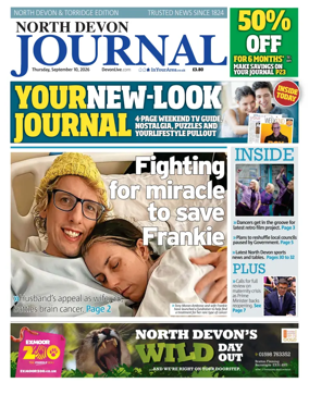 Cover of North Devon Journal