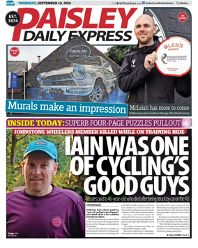 Cover of Paisley Daily Express