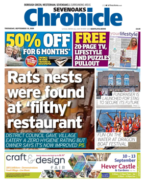 Cover of Sevenoaks Chronicle