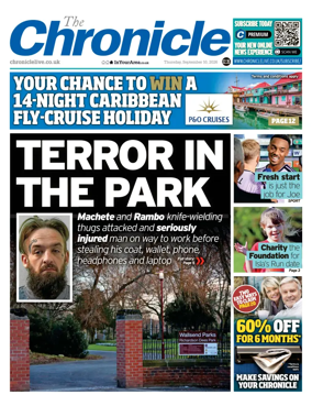 Cover of The Chronicle (South Tyneside and Durham)