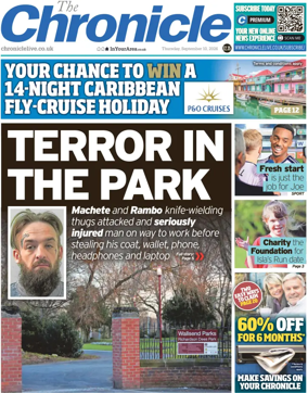 Cover of The Chronicle (UK)