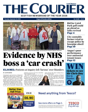 Cover of The Courier & Advertiser (Angus and Dundee)