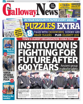 Cover of The Galloway News