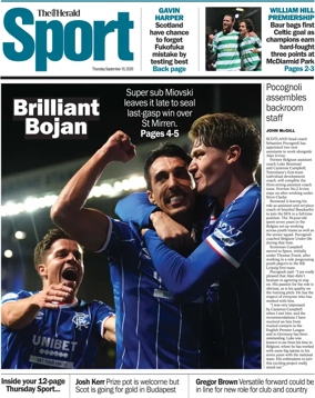 Cover of Herald Sport