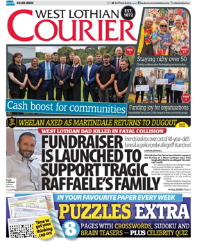 Cover of West Lothian Courier
