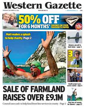 Cover of Western Gazette