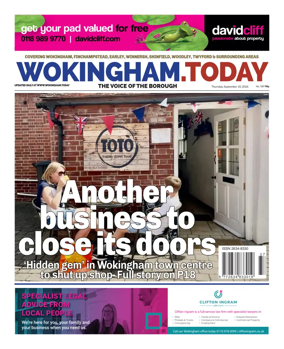 Cover of Wokingham Today