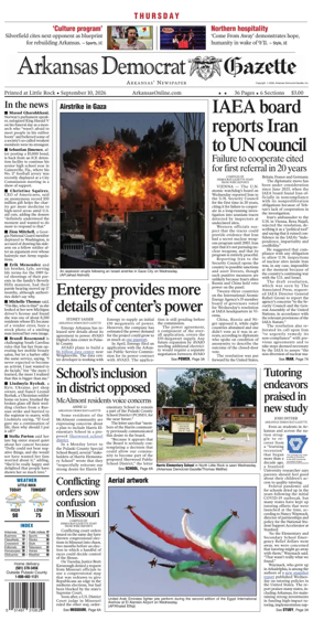 Cover of Arkansas Democrat-Gazette