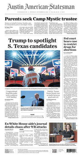 Cover of Austin American-Statesman