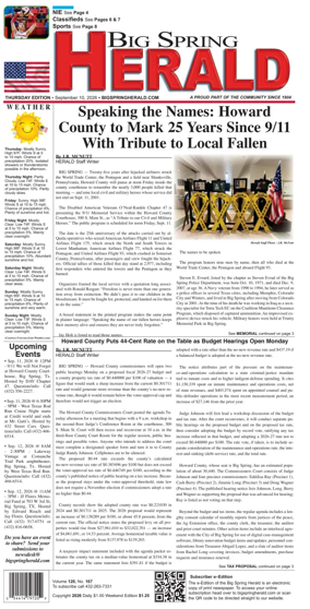 Cover of Big Spring Herald