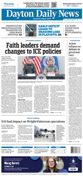 Cover of Dayton Daily News