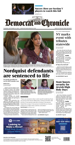 Cover of Democrat and Chronicle