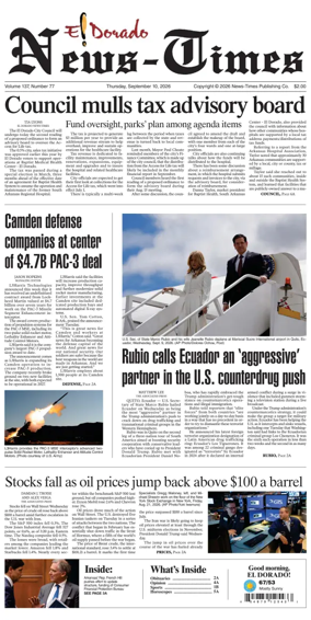 Cover of El Dorado News-Times