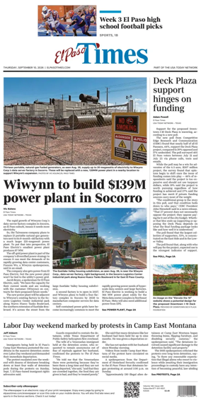 Cover of El Paso Times