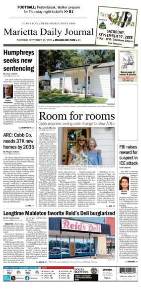 Cover of Marietta Daily Journal