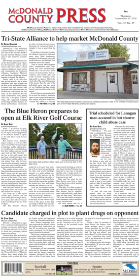 Cover of McDonald County Press