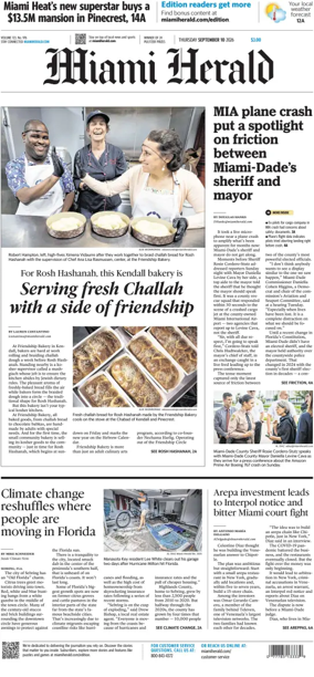 Cover of Miami Herald