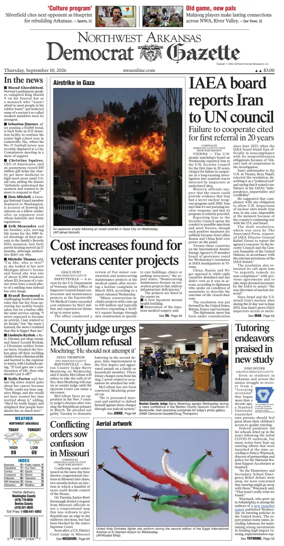 Cover of Northwest Arkansas Democrat-Gazette