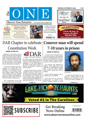 Cover of Observer News Enterprise
