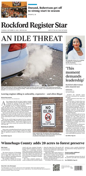 Cover of Rockford Register Star