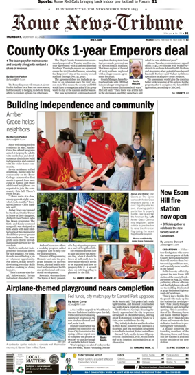 Cover of Rome News-Tribune