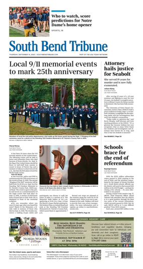 Cover of South Bend Tribune
