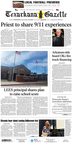 Cover of Texarkana Gazette