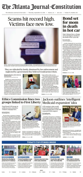 Cover of The Atlanta Journal-Constitution