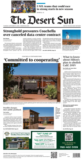 Cover of The Desert Sun