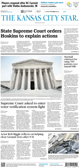 Cover of The Kansas City Star