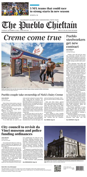 Cover of The Pueblo Chieftain